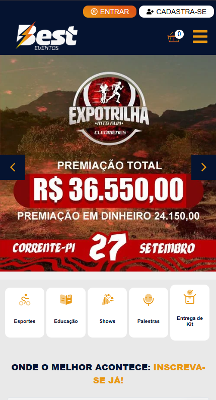 Best Eventos Mobile